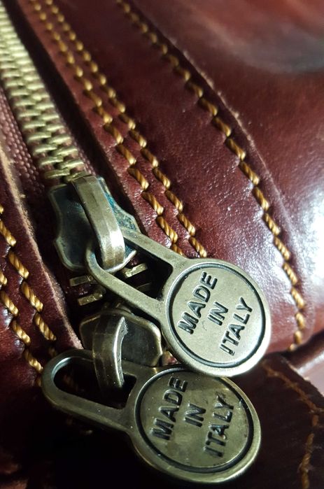 Шкіряна велика подорожня сумка ALESSIA ORIGINAL Італія