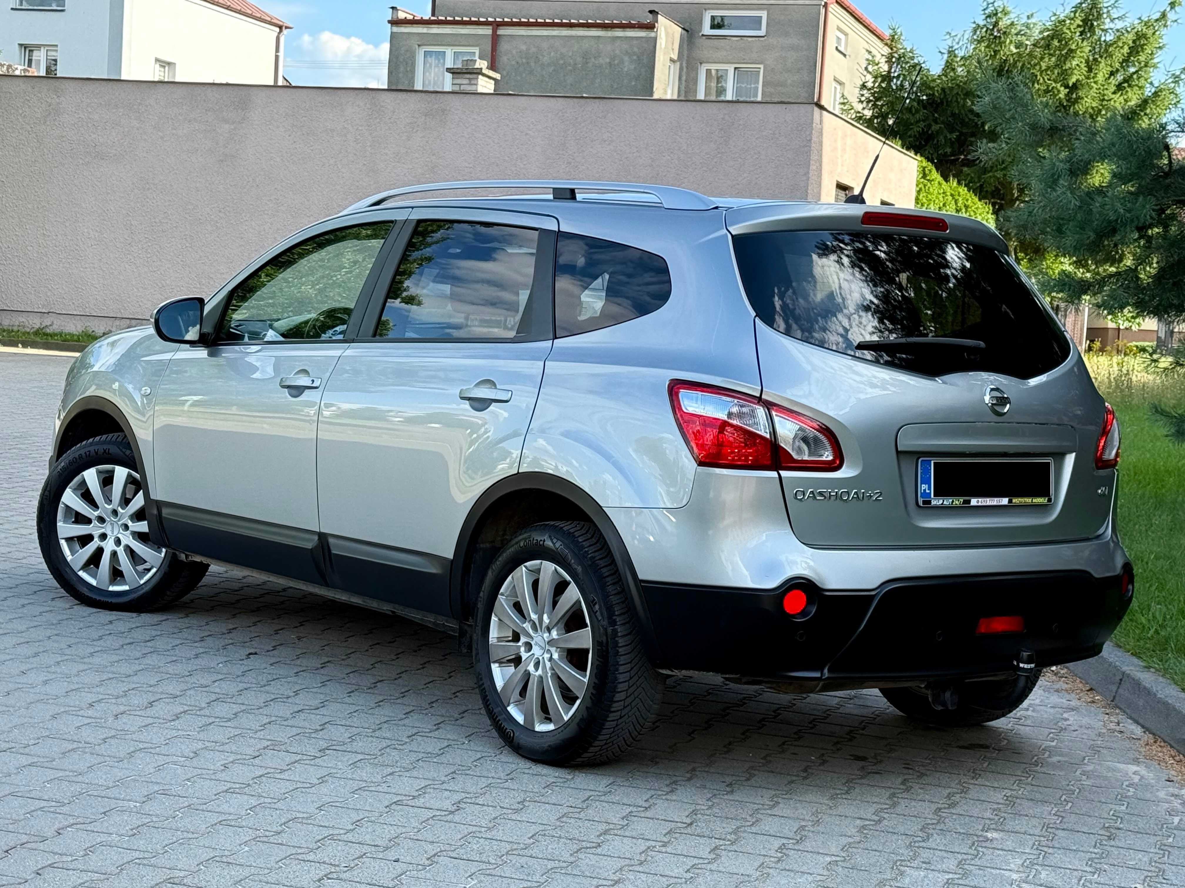 Śliczny Qashqai+2 LIFT 2010r. 2.0D 150KM 7 Osób Panorama SUPER STAN !!