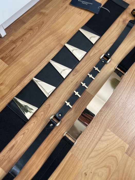 Conjunto de 3 cintos Zara e Primark