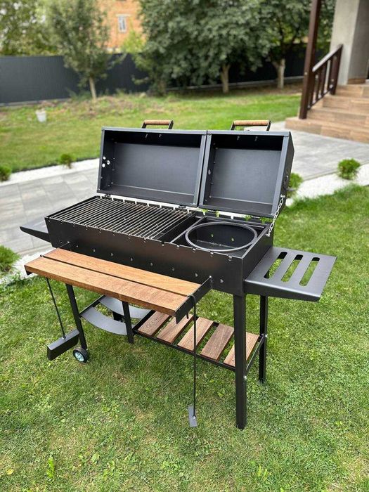 Мангал-барбекю 5 мм на 13 шампурів! Мангал для дачі і дому! Мангал 5мм