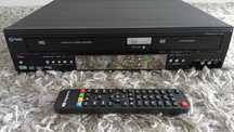 Magnetowid Nagrywarka VHS DVD HDD FUNAI T3A-A8182DB HI-FI 6gł. pilot