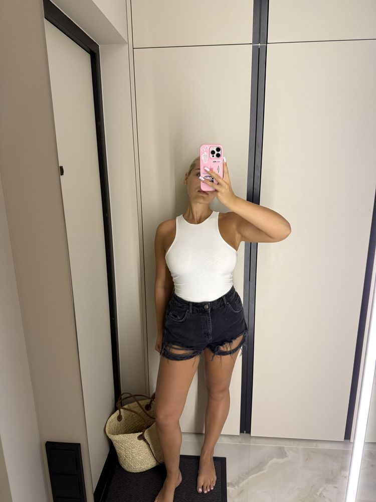Боді молочного кольору boohoo