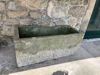 Pia de pedra rustica