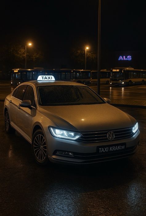Taxi, transfer lotniska, przewóz osób, Kraków Balice, Pyrzowice
