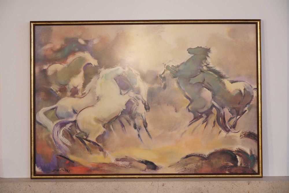 Quadro com Pintura Assinada