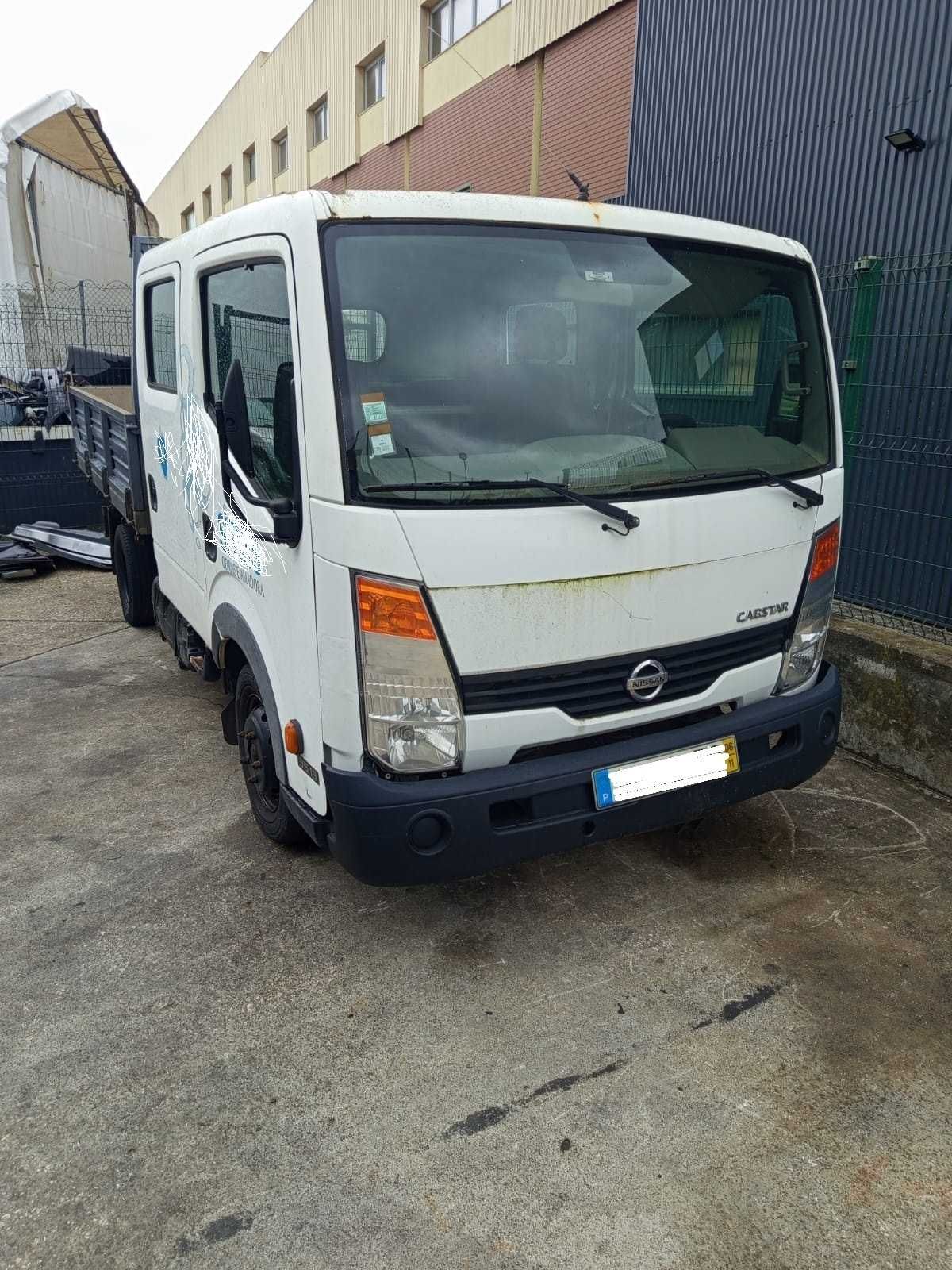 Nissan Cabstar F24M 35.13 2.5 dci 2007 BASCULA YD25 YD25DDTi Peças