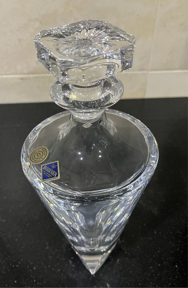 Garrafa cristal Bohemia - Decanter whisky