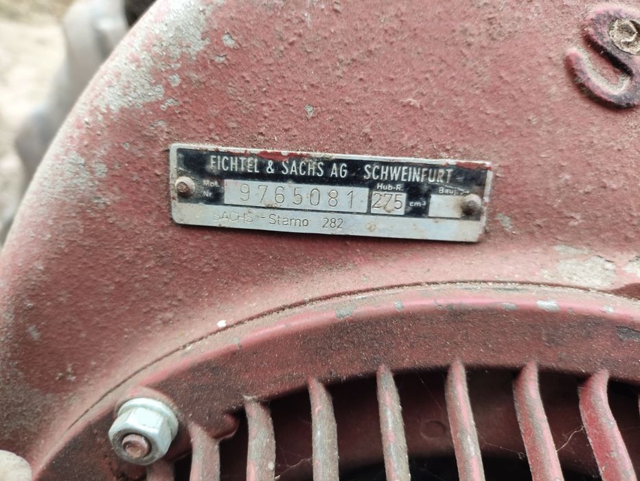 Traktorek glebogryzarka bungartz f6b8 sachs