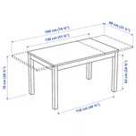 Mesa extensivel ikea
