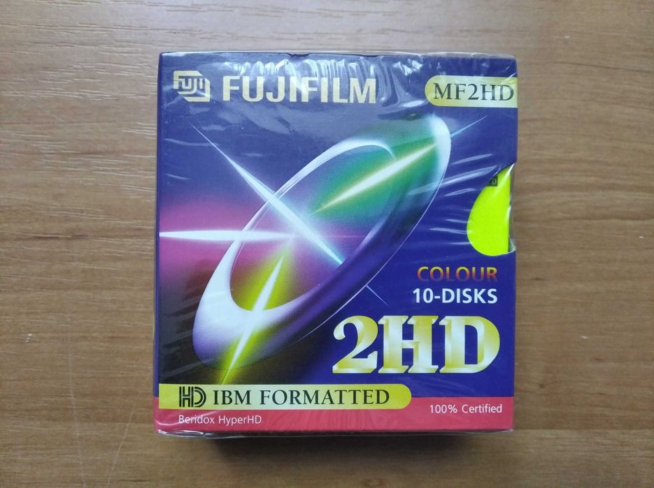 Флоппі дискети 3,5 дюйма FUJIFILM MF2HD