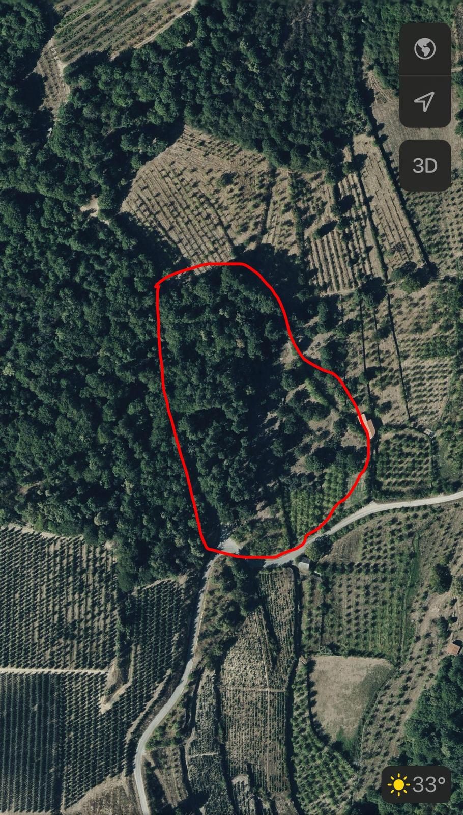 Vende se terreno agrícola