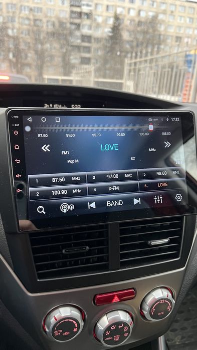 Автомагнітола для Subaru Forester 3 Android, під камеру заднього виду