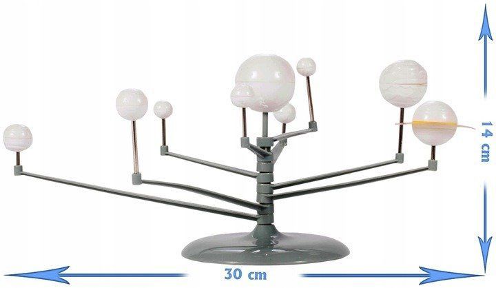 układ słoneczny planety model do pomalowania diy