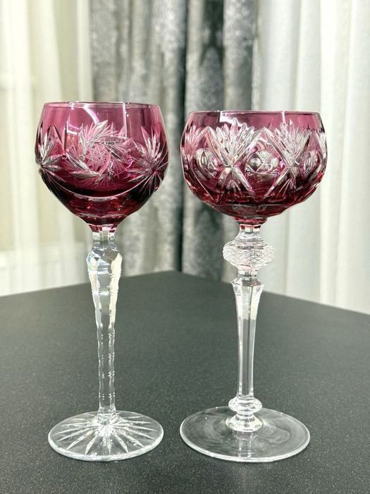 Хрустальные фужеры для вина Nachtmann WMF Dorotheenhutte GDR Германия