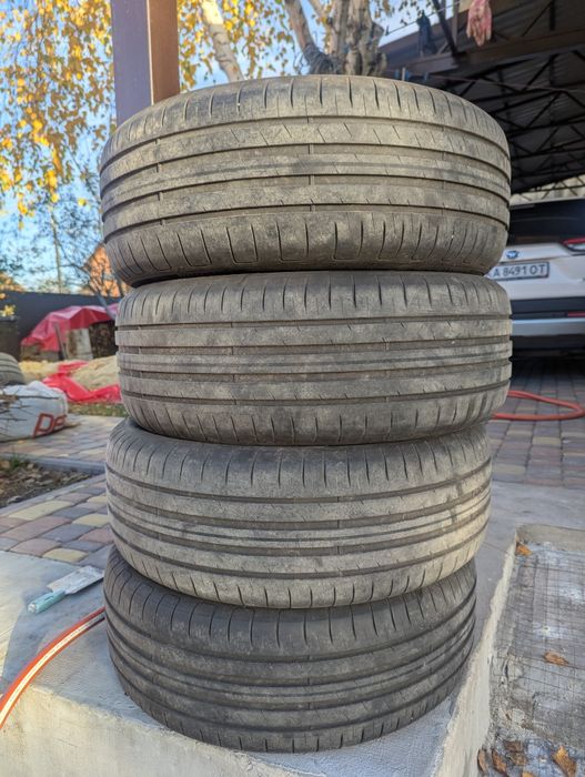 4 шт. Goodyear Efficient Grip 205/55/R16 літня гарний стан кінець 2