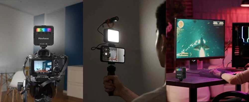 Lampa fotograficzna Minifocus RGB