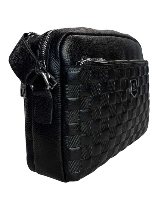 Louis Vuitton Кожаная мужская сумка Louis Vuitton через плечо