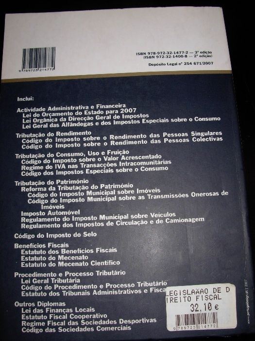 Legislação de Direito Fiscal - Marco Carvalho Gonçalves NOVO Desc 85%