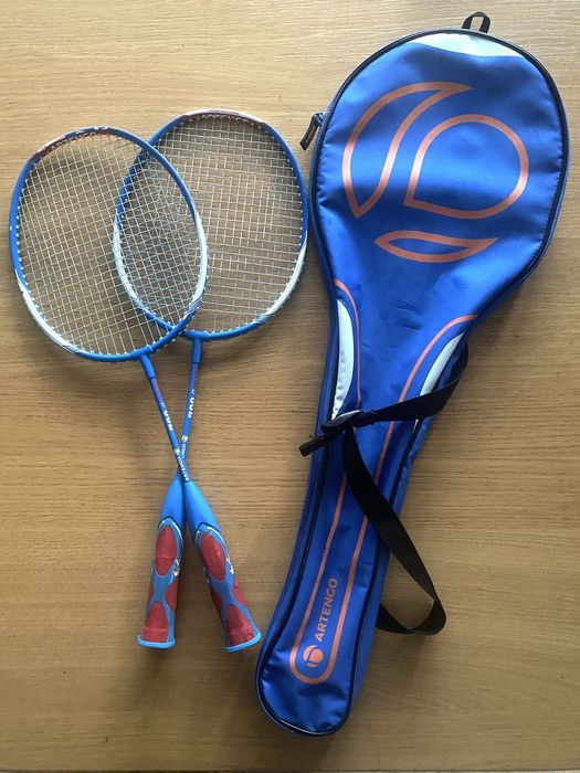 Rakietki dla dzieci do badmintona 2 szt. Artengo Decathlon