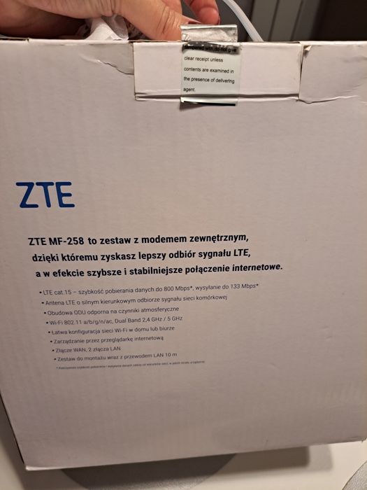 Router z anteną Zte 258K