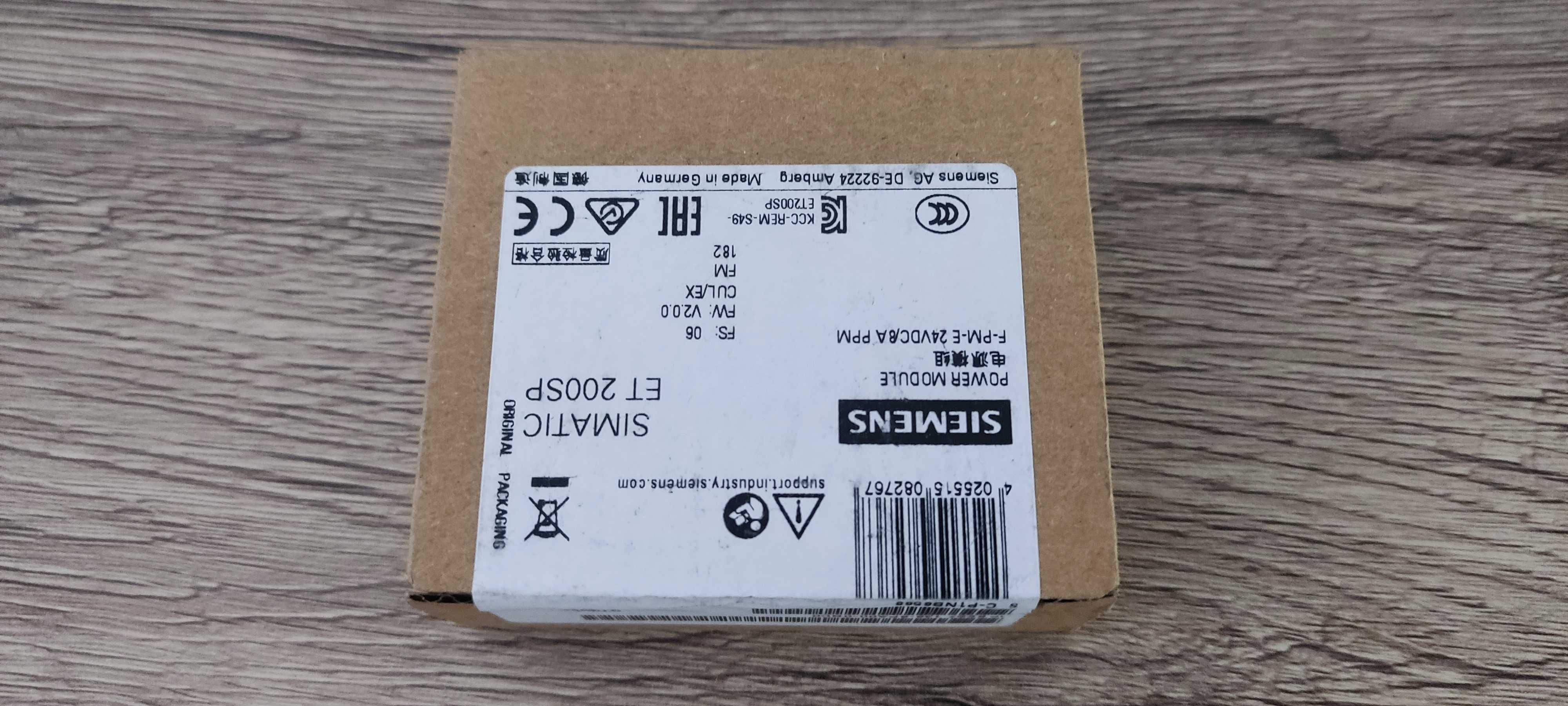 Siemens ET 200SP  6es7 136-6pa00-0bc0