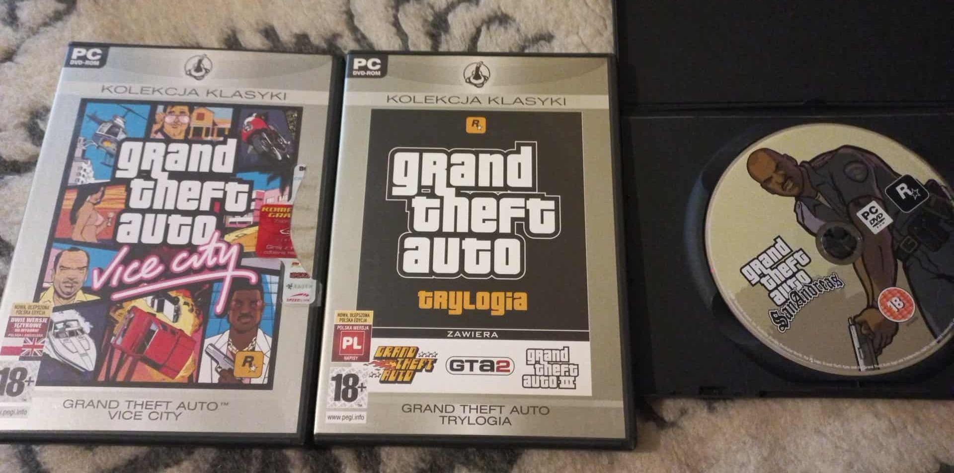 Gry PC ,Ps1 GTA  3 gry