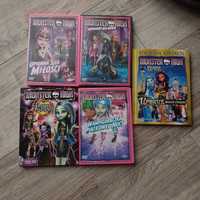 Monster High filmy DVD 4szt.