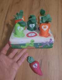 Zabawka montessori- segregacja marchewek