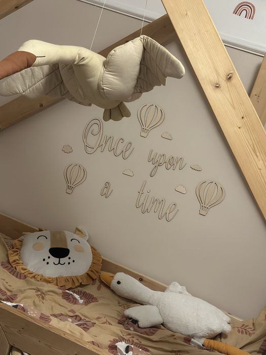 Grawer dekor do pokoju balony chmurki