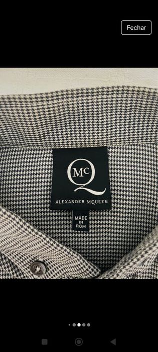 Camisa Alexander McQueen
