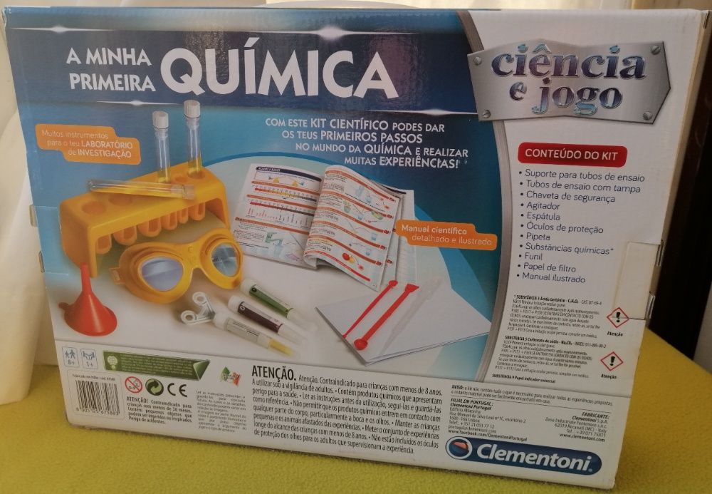 Jogo de experiências de química ( Brinquedo )