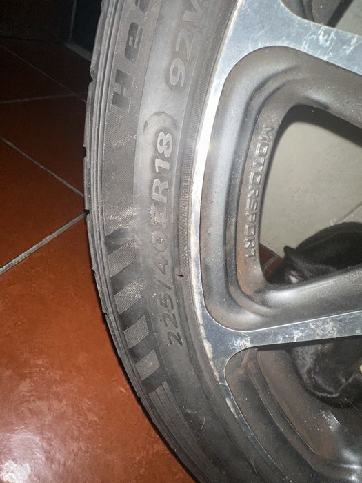 Jantes R18 c/ pneus