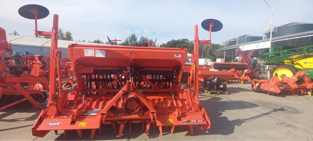 Zestaw uprawowo-siewny KUHN SITERA 330-20E plus BRONA HRB302D