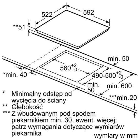 Płyta indukcyjna Siemens EH631BEB1E 60cm czarny dostępna "OD RĘKI"