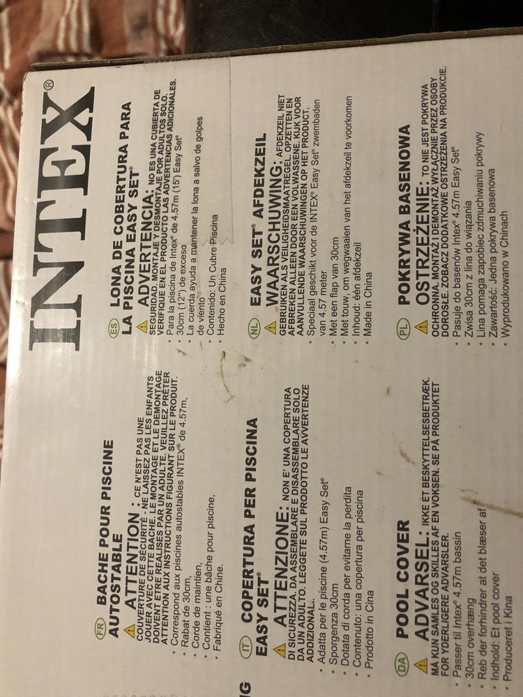 Cobertura intex para piscina