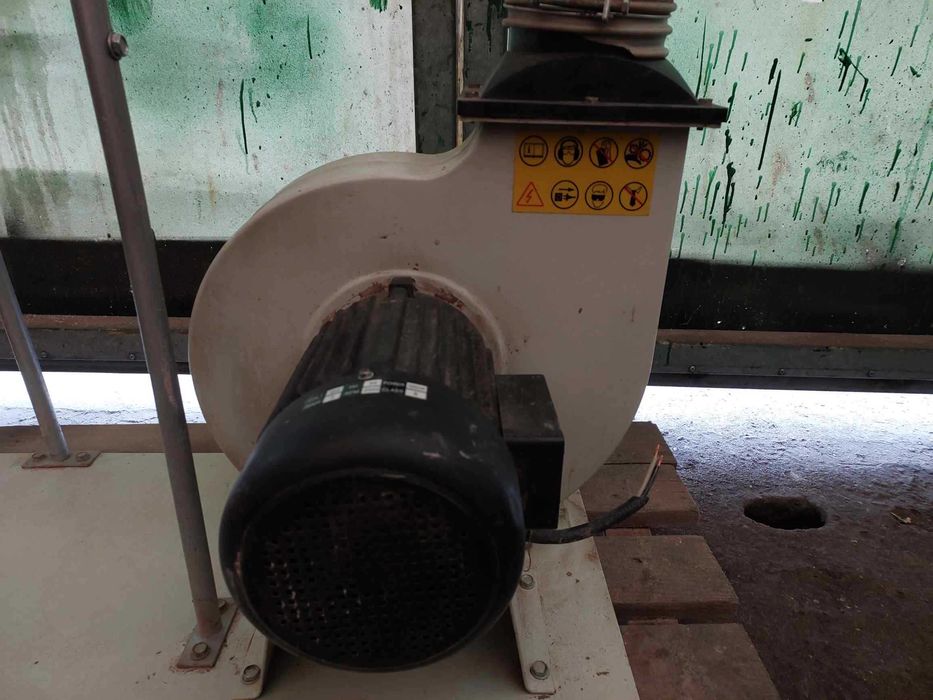 Wentylator odciąg wyciąg Piła frezarka maszyna worek komplet Rumia