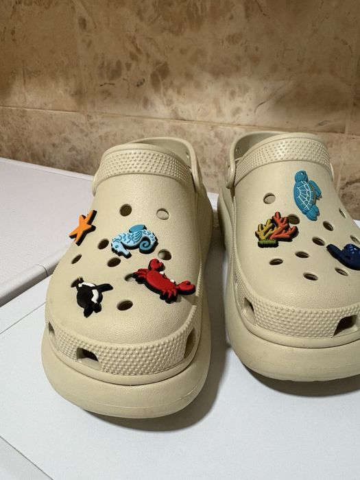 Crocs Classic Crush крокси на платформі Crocs Crush