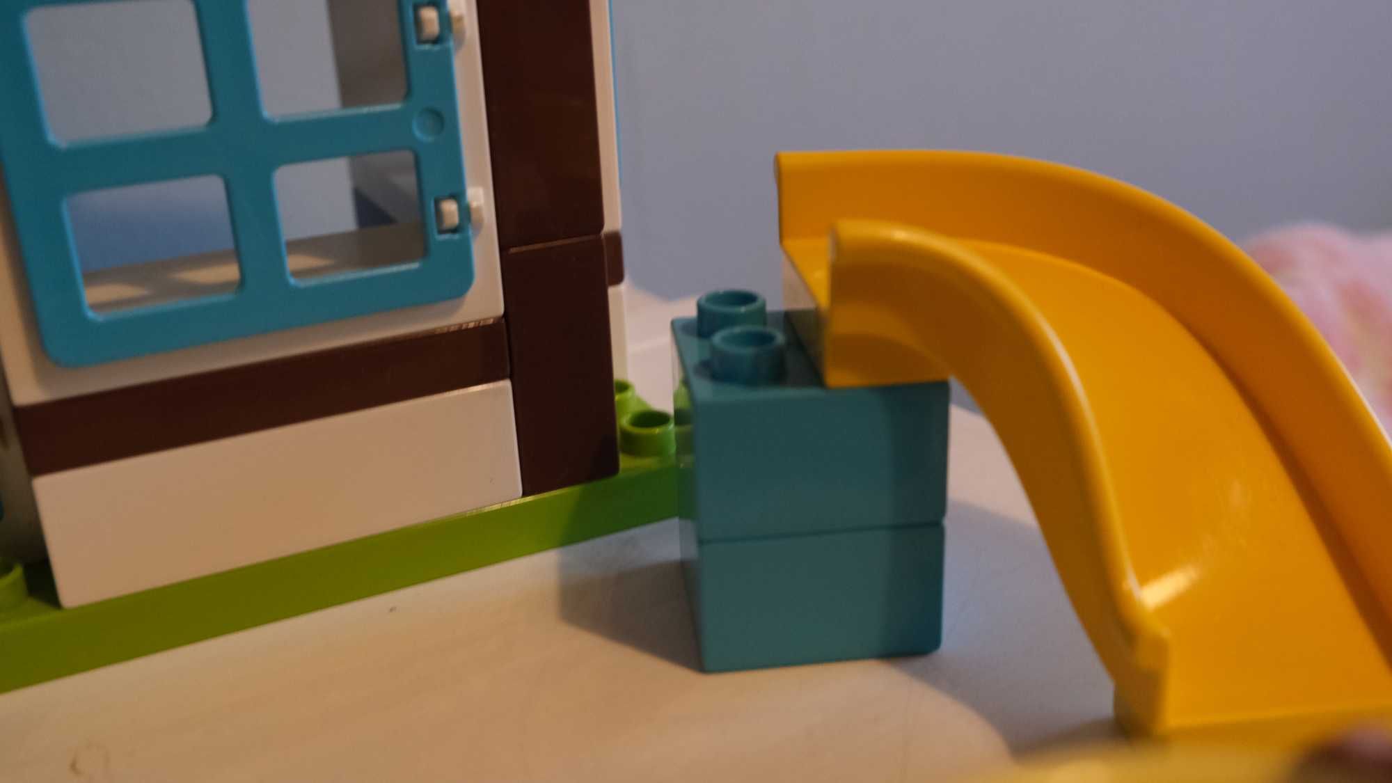 Duży zestaw Lego Duplo: farma, domek, stodoła, zwierzęta