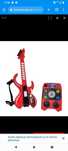 Gitara disco ze wzmacniaczem dla dzieci na baterie