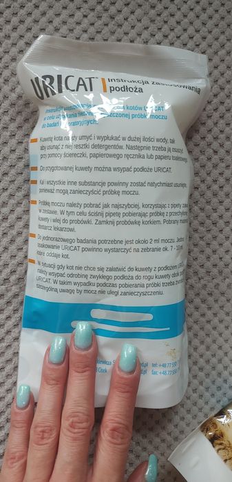 2x SIGMED Uricat Podłoże do pobierania moczu od kotów
