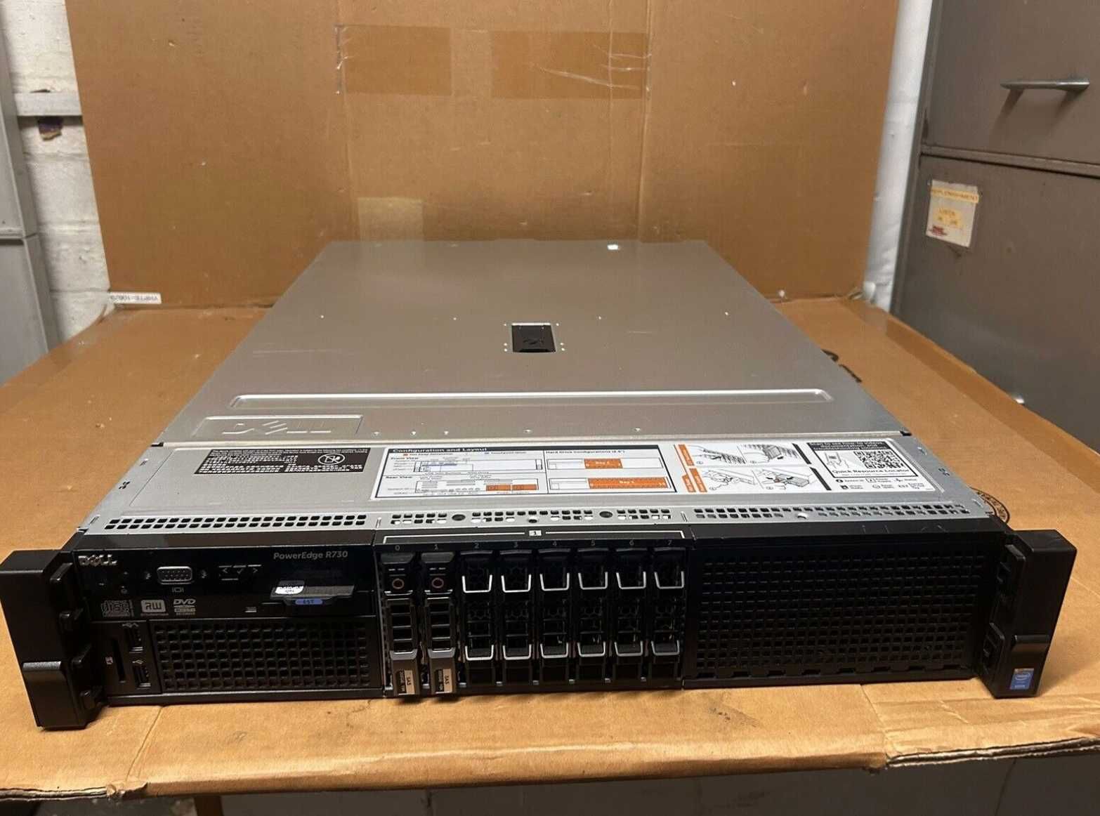 Сервер Dell R730 8 x SFF 2.5