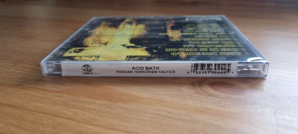 Acid Bath Paegan Terrorism Tactics CD *NOWA* 2010 Rotten Records Folia