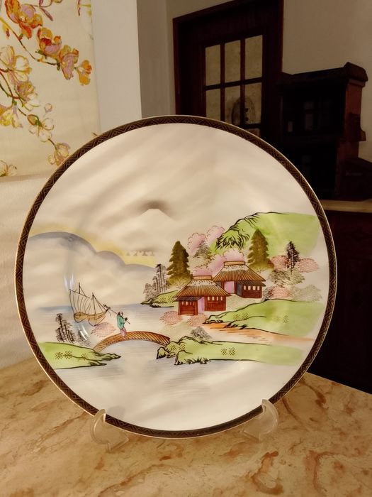 Pratos porcelana oriental