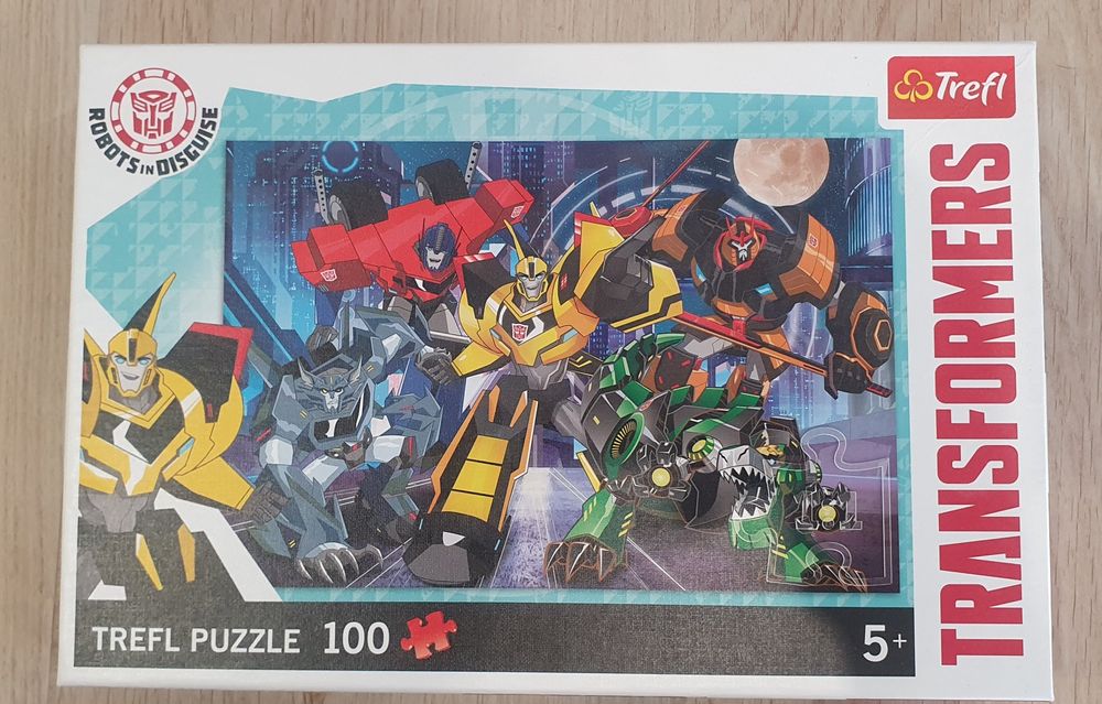 Puzzle Transformers 100szt