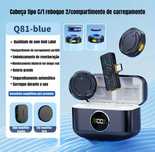 Microfone de lapela sem fio profissional