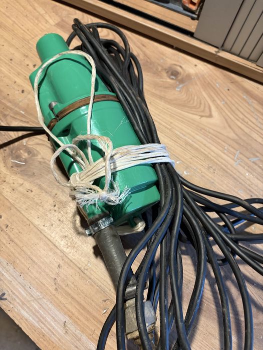 Profesjonalna pompa do czyszczenia studni dolnossąca 500W membranowa