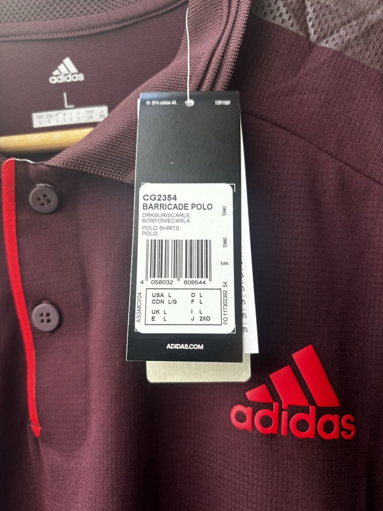 Polo Adidas L super fresco
