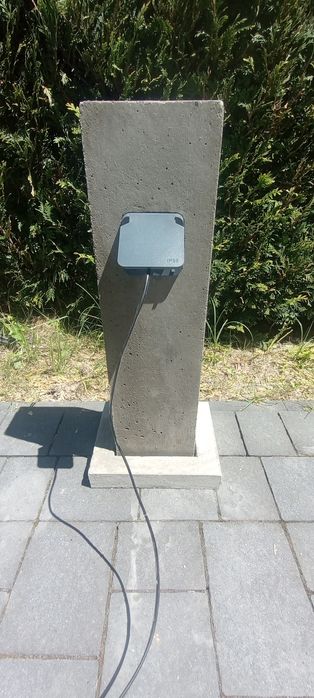 Kran ogrodowy betonowy punkt czerpalny