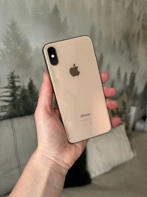 Iphone xs kolor GOLD + 2 pary etui Ideal of Sweden