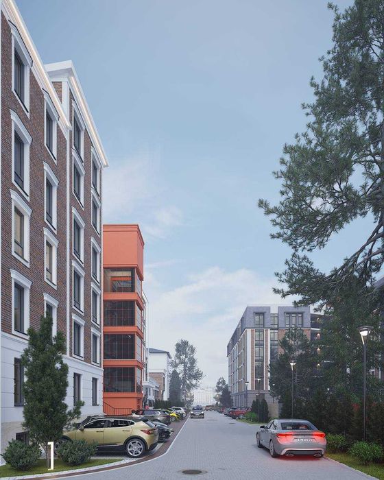 Простора євродвушка 40м² в ЖК Liverpool House